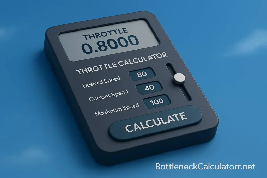 Throttle Calculator